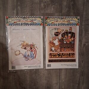 Daisy Kingdom Vintage Mary Engelbreit Iron On Transfers Lot Of 2 NEW 6523 6527